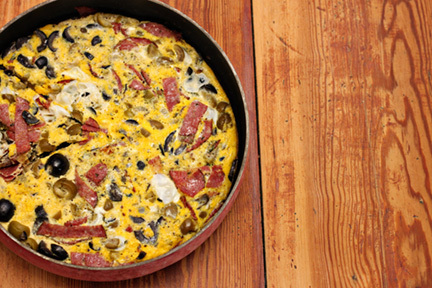 Muffaletta Frittata