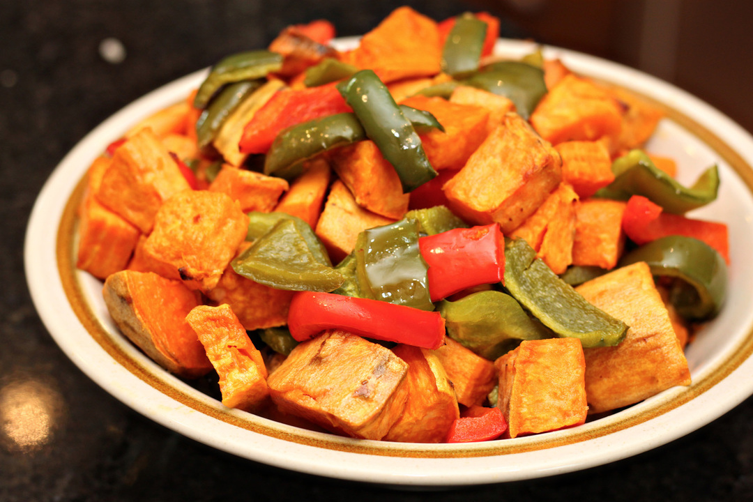 Sweet Potato and Pepper Bake