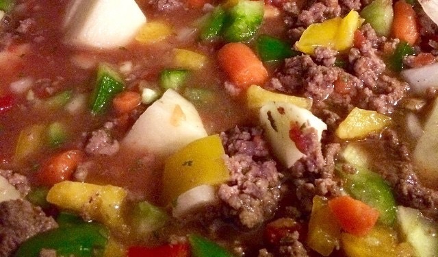 Trashcan Veggie Soup