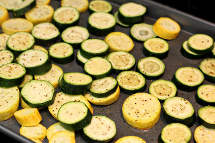 Zucchini and Squash Oven Bake