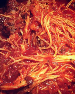 Spaghetti with Meat Sauce