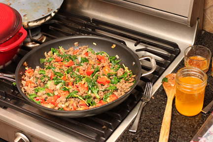Simple Beef Skillet