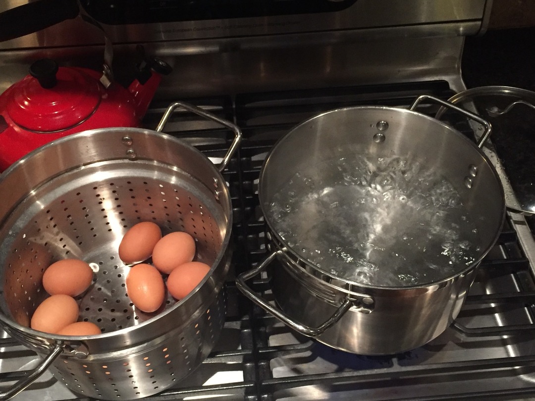 Perfectly boiled eggs